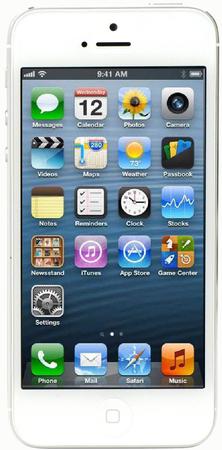 Смартфон Apple iPhone 5 32Gb White & Silver - Советск