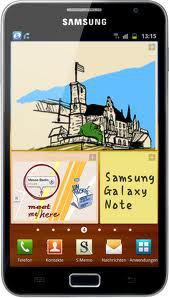 Смартфон Samsung Galaxy Note GT-N7000 Blue - Советск