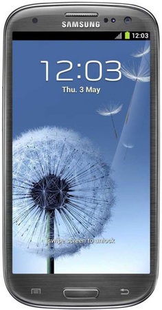 Смартфон Samsung Galaxy S3 GT-I9300 16Gb Titanium grey - Советск